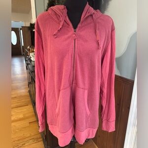 Carhartt Waffle Pink Zip-Up Jacket Size XL